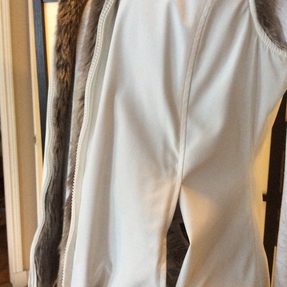 Kristen Blake reversible faux fur zip vest, sz S - Picture 9 of 12